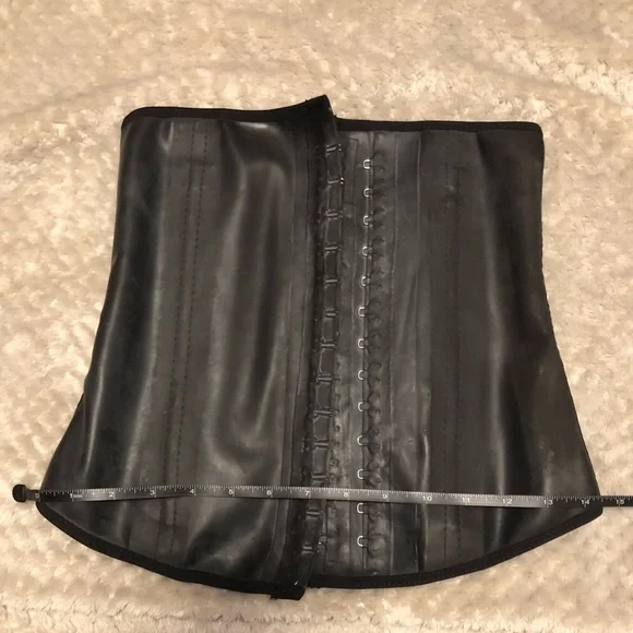 WGS Premadonna Waist Trainer Black Faux Leather - Picture 3 of 14